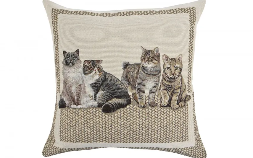 Artica Poszewka dekoracyjna 45x45 cm Koty Outlet
