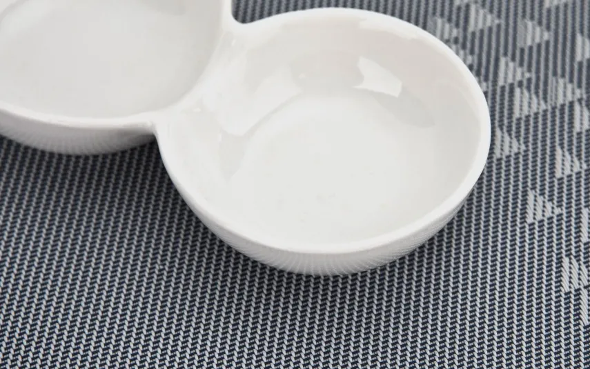 MPLCo Potrójne miseczki dip 23,5 cm White New