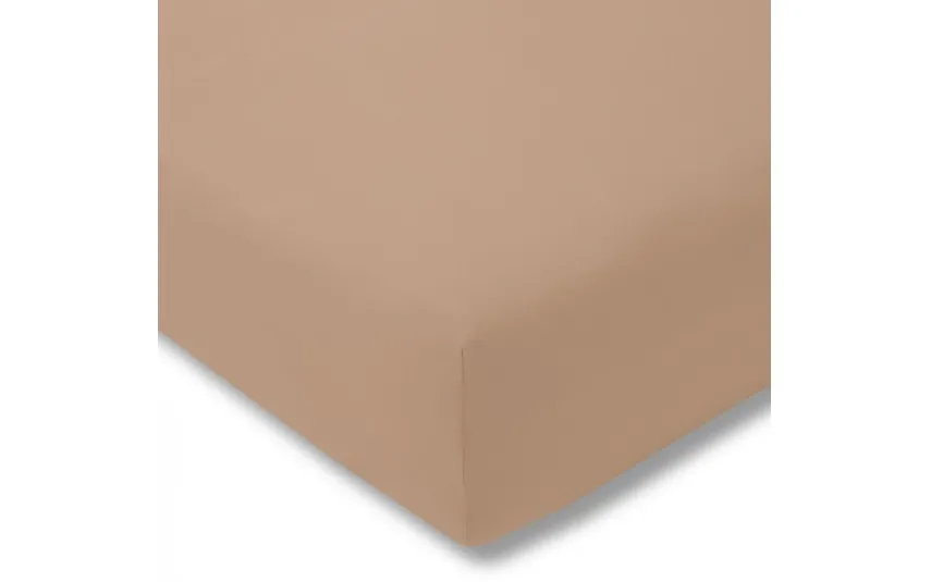 Estella Prześcieradło z gumką jersey 150x200 cm KARAMEL feinjersey Online