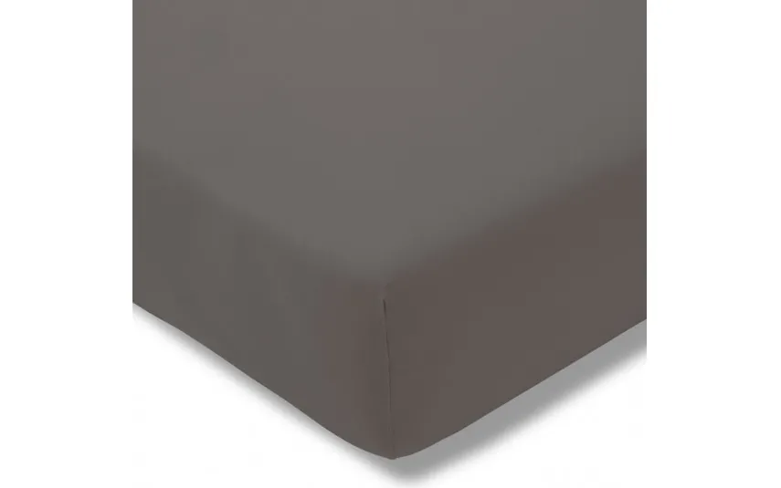 Estella Prześcieradło z gumką jersey 100x200 cm GRAPHIT feinjersey Clearance