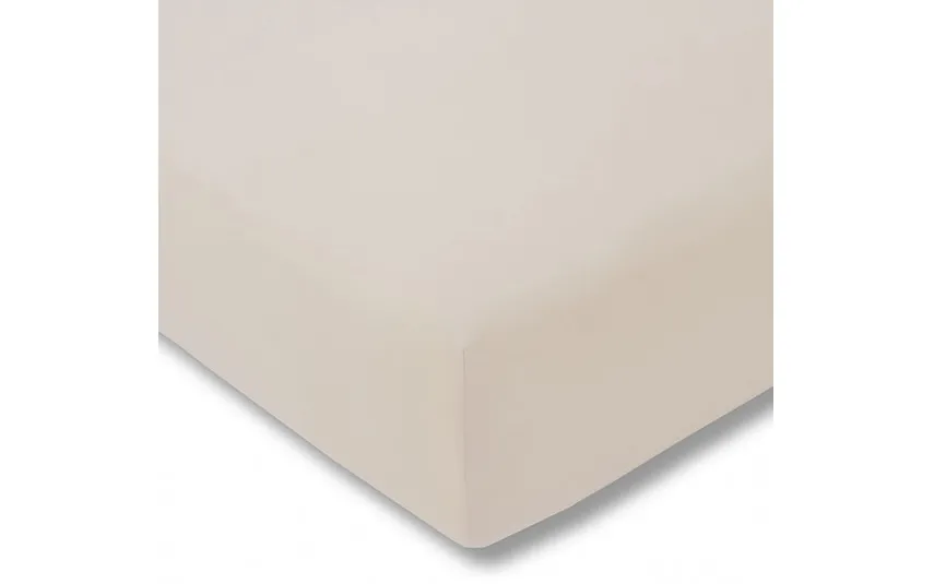 Estella Prześcieradło z gumką jersey 100x200 cm BEIGE feinjersey Sale