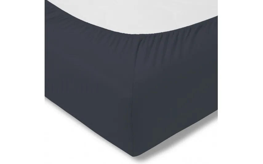 Estella Prześcieradło z gumką jersey 200x200 cm INDIGO feinjersey Fashion