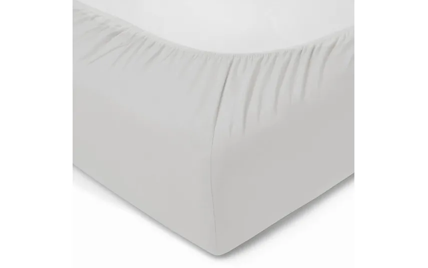 Estella Prześcieradło z gumką jersey 200x200 cm SILBER feinjersey Discount