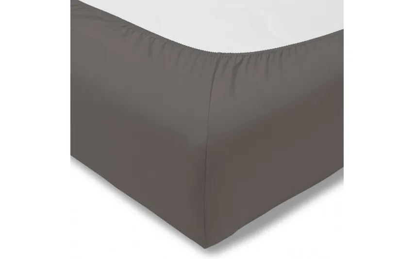 Estella Prześcieradło z gumką jersey 100x200 cm GRAPHIT feinjersey Clearance