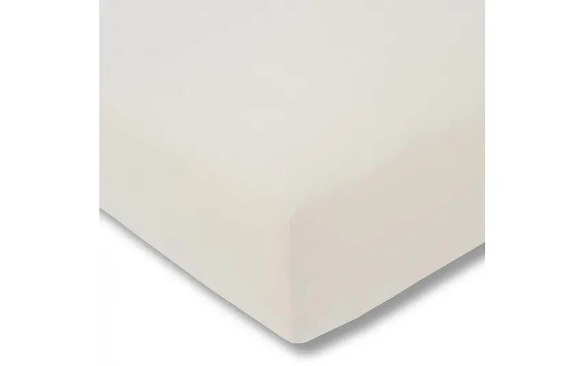 Estella Prześcieradło z gumką welur 200x200 cm ELFENBEIN Clearance
