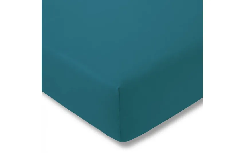 Estella Prześcieradło z gumką zwirn-jersey 100x200 cm CYAN jersey Hot