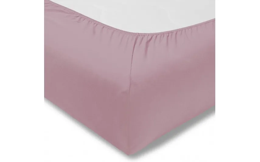 Estella Prześcieradło z gumką zwirn-jersey 150x200 cm ORCHIDEE jersey Outlet