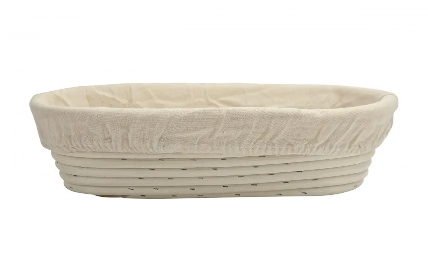 MPLCo Ratanowy koszyk do garowania chleba 32 cm owalny LEN Outlet