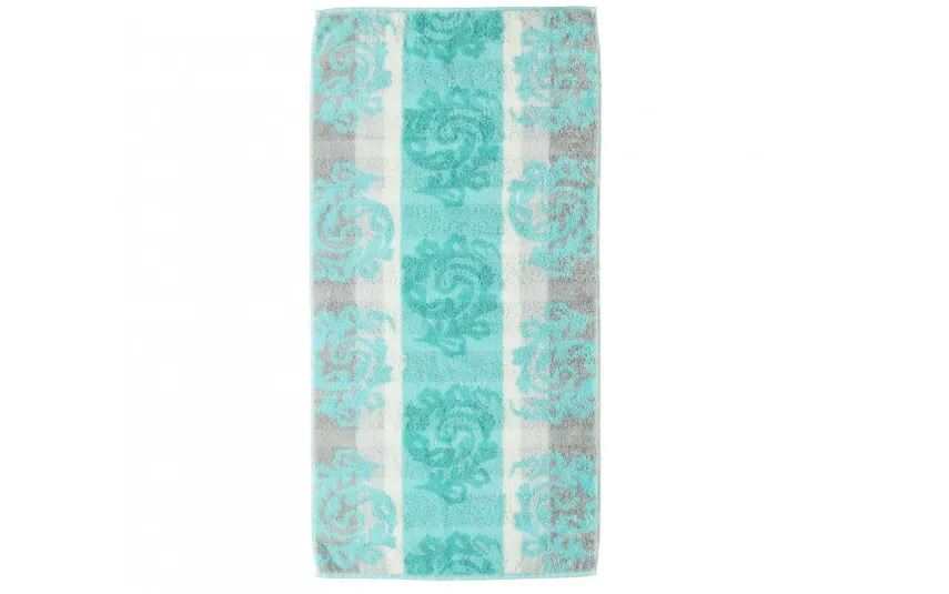 Cawo Frottier Ręcznik bawełniany 50x100 cm Cashmere Jacquard Mięta Best