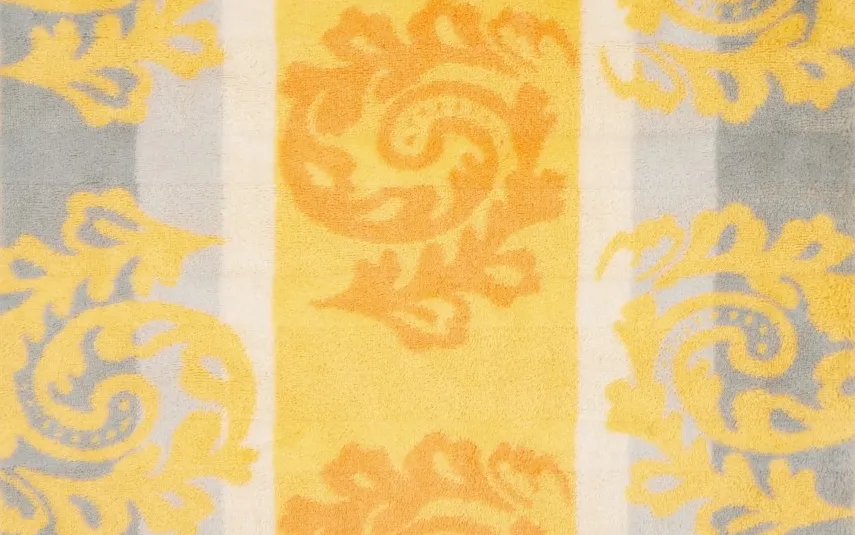 Cawo Frottier Ręcznik bawełniany 50x100 cm Cashmere Jacquard Pomarańcz Hot