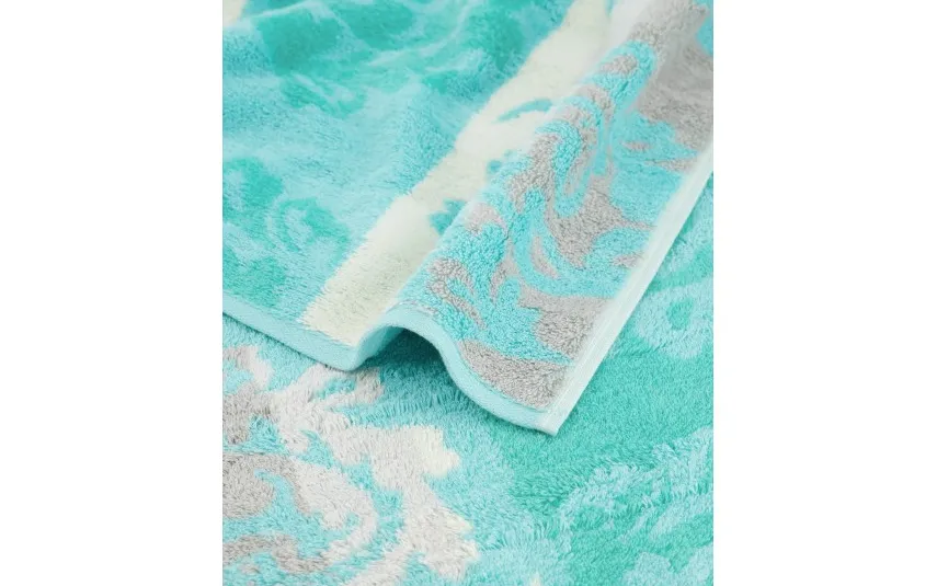 Cawo Frottier Ręcznik bawełniany 50x100 cm Cashmere Jacquard Mięta Best