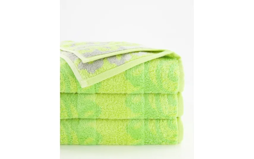 Cawo Frottier Ręcznik bawełniany 80x150 cm Cashmere Jacquard Kiwi Discount