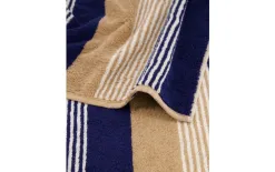 Cawo Frottier Ręcznik bawełniany 50x100 cm Coast Repeat 6214 Navy Natur 31 Online