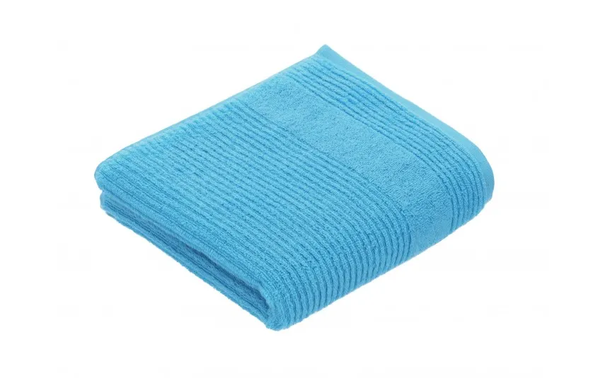Vossen Ręcznik bawełniany 50x100 cm Tomorrow 556 Ice Blue biodegradowalny New