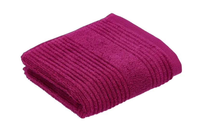 Vossen Ręcznik bawełniany 50x100 cm Tomorrow 377 Cranberry biodegradowalny Hot