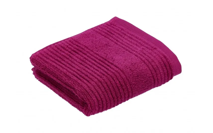 Vossen Ręcznik bawełniany 30x50 cm Tomorrow 377 Cranberry biodegradowalny Clearance