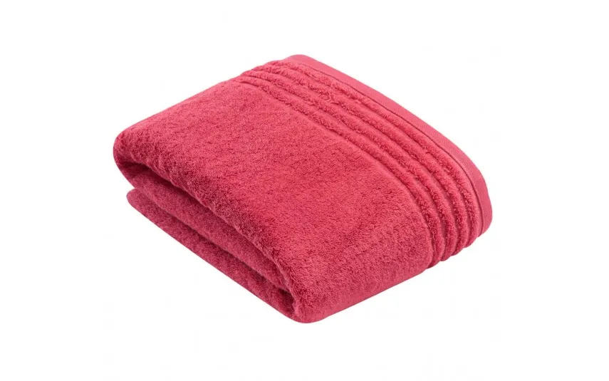 Vossen Ręcznik bawełniany 100x150 cm Vienna 3480 Style Supersoft Maroon Discount
