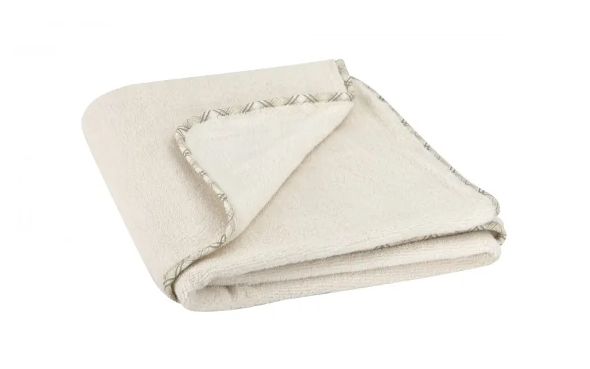 Vossen Ręcznik dziecięcy z kapturkiem 100x100 cm Teddy 103 Ecru Clearance