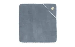 Vossen Ręcznik dziecięcy z kapturkiem 100x100 cm Teddy 4695 Blue Fashion