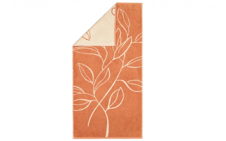 Cawo Home Ręcznik frotte 70x140 cm Atelier Floral 6239-33 MIEDŹ Best