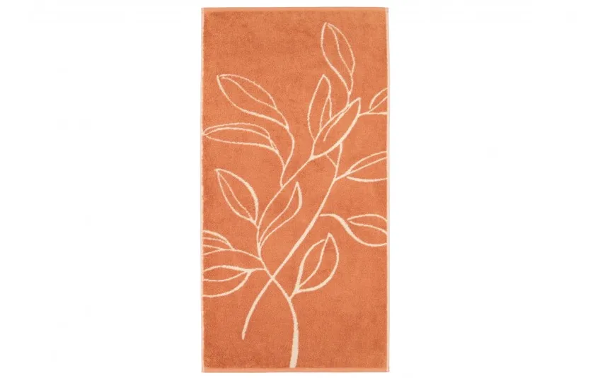Cawo Home Ręcznik frotte 70x140 cm Atelier Floral 6239-33 MIEDŹ Best