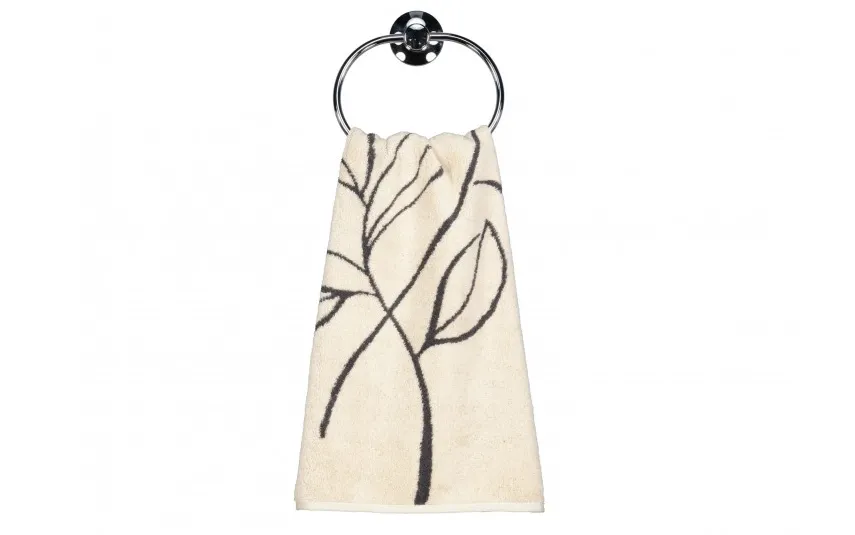 Cawo Home Ręcznik frotte 50x100 cm Atelier Floral 6239-37 BEŻ New