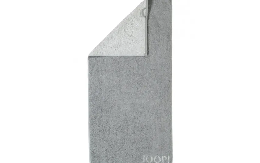 Joop Ręcznik frotte 50x100 cm Doubleface 1600-76 silber Best