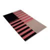 Vossen Ręcznik plażowy 100x180 cm Crazy Stripes 003 czarny Best
