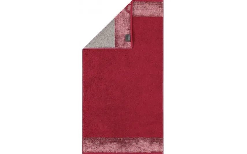 Cawo Frottier Ręcznik TWO-TONE Bordeaux 80x150 cm Fashion