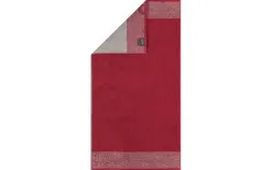 Cawo Frottier Ręcznik TWO-TONE Bordeaux 30x50 cm Clearance