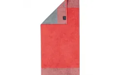 Cawo Frottier Ręcznik TWO-TONE Rot 30x50 cm Sale