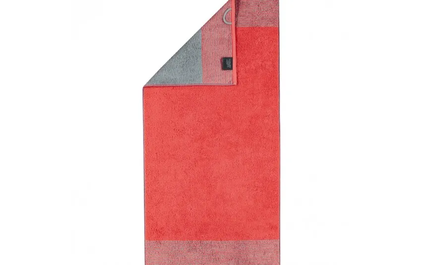 Cawo Frottier Ręcznik TWO-TONE Rot 30x50 cm Sale