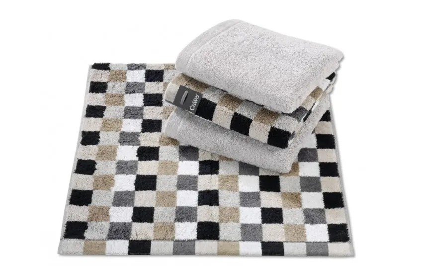 Cawo Frottier Ręcznik 30x50 cm LIFESTYLE Cube Kiesel Online