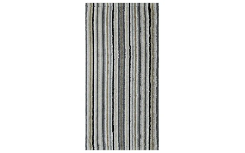 Cawo Frottier Ręcznik 30x50 cm LIFESTYLE Stripes Kiesel Discount