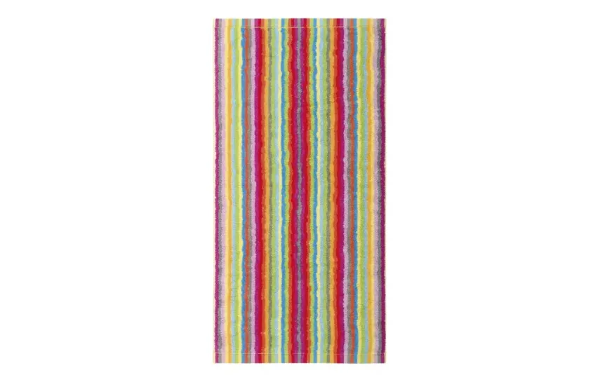 Cawo Frottier Ręcznik 30x50 cm LIFESTYLE Stripes Multicolor Hell New