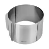KingHoff Regulowana obręcz do ciast i tortów H12 cm KH1792 Outlet