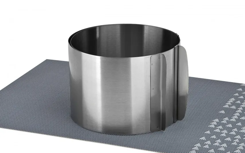 KingHoff Regulowana obręcz do ciast i tortów H12 cm KH1792 Outlet