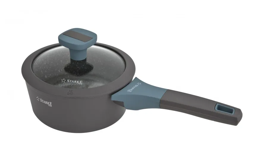 Starke PRO Rondel 1,2 L Luxury Grey z powłoką Marble na indukcję New