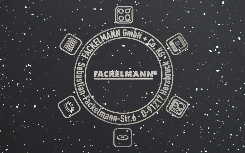 Fackelmann Rondel z pokrywką 20 cm na indukcję Alu Crossroad Discount