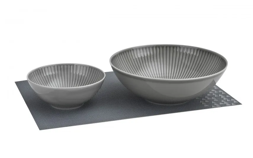 Cmielow Salaterka 17 cm Dalia Szara Clearance