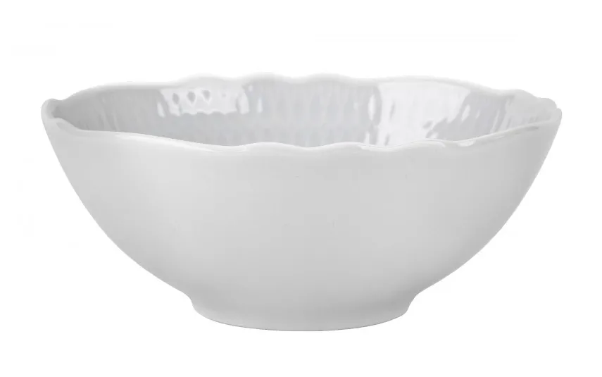 Cmielow Salaterka 17 cm Sofia Biała Fashion