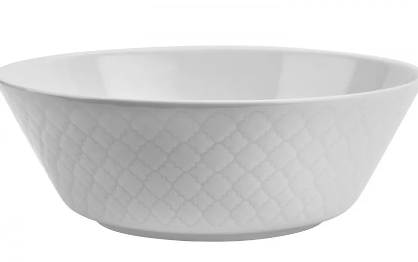 Lubiana Salaterka 23cm Marrakesz biały Fashion