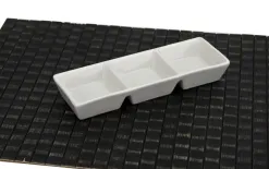 MPLCo Salaterka do dipów trójdzielna do serwowania 21x7x3 cm Online