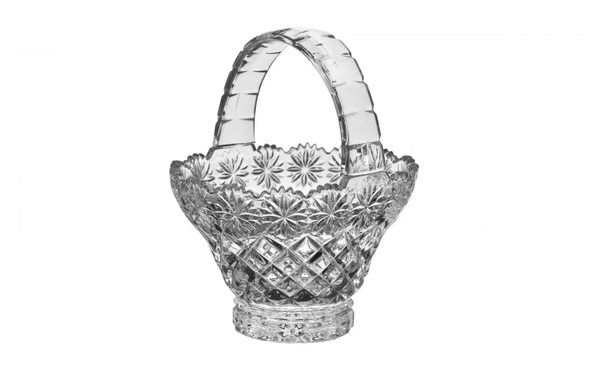 Bohemia Salaterka kryształowa 20,5 cm koszyczek Daisy Sale