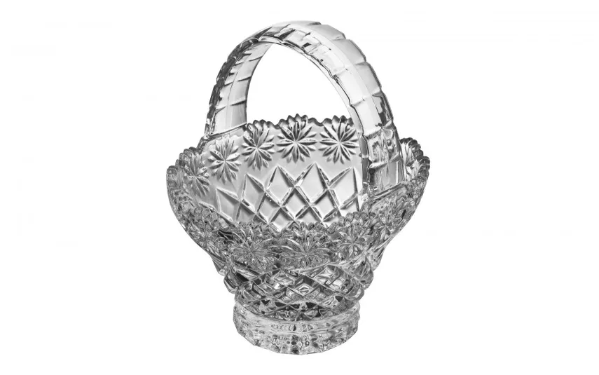Bohemia Salaterka kryształowa 20,5 cm koszyczek Daisy Sale