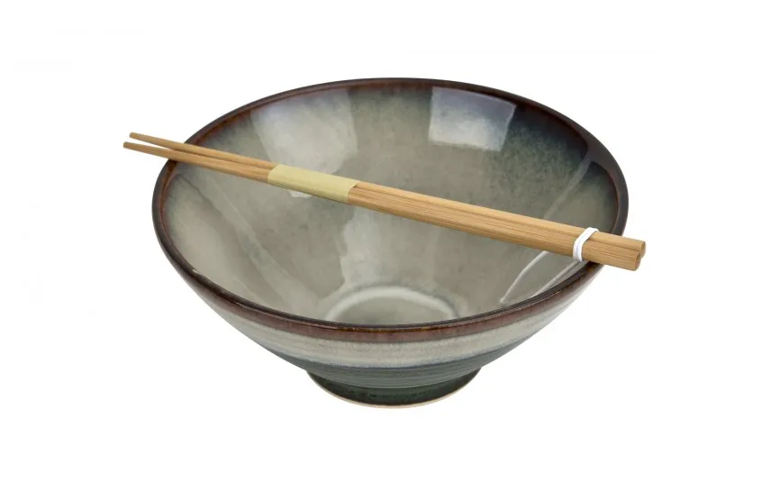 MPLCo Salaterka 1L Ramen Ombres Turquoise + pałeczki Clearance