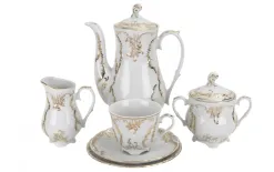 Cmielow Serwis do kawy 12/39 Rococo Anna 7830 Best