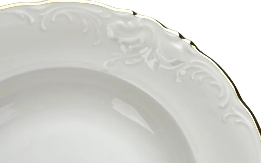Chodziez Serwis obiadowy 12/40 + Waza Fryderyka Ivory Discount