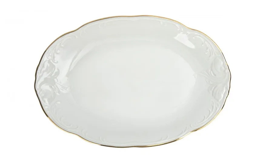 Chodziez Serwis obiadowy 12/40 + Waza Fryderyka Ivory Discount