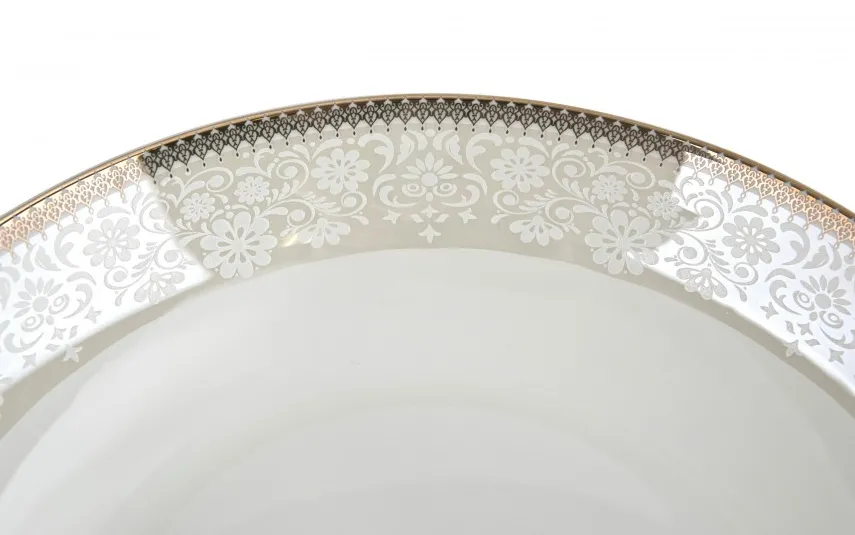 Witek Home Serwis obiadowy 12/42 Creamy Hot
